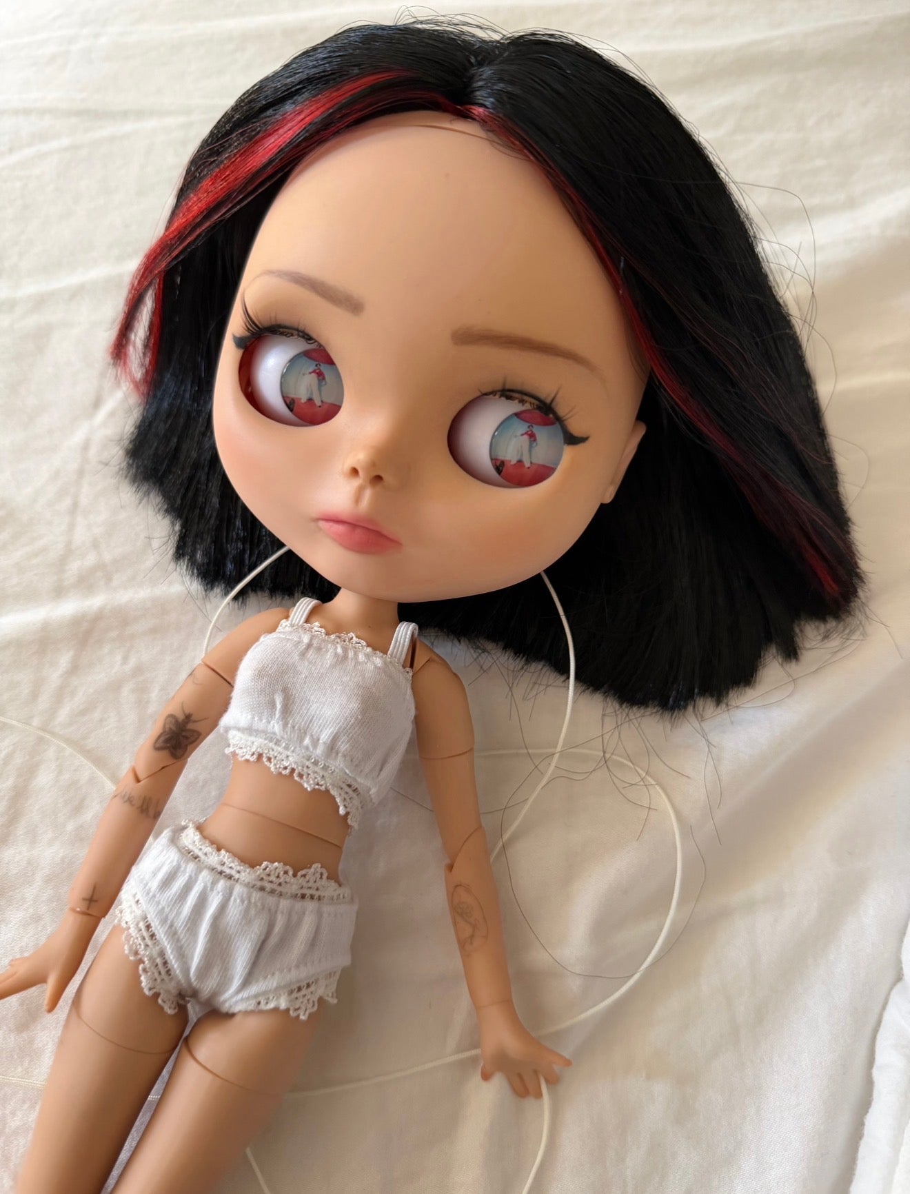Mini me Custom Blythe Doll OOAK