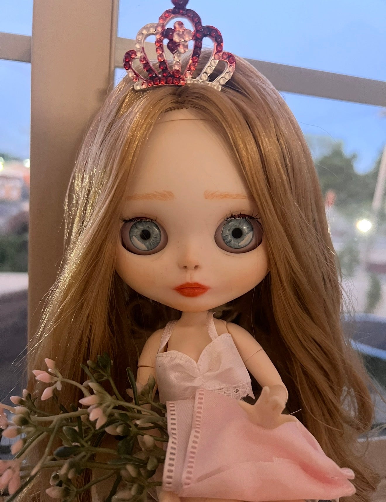 Mini me Custom Blythe Doll OOAK