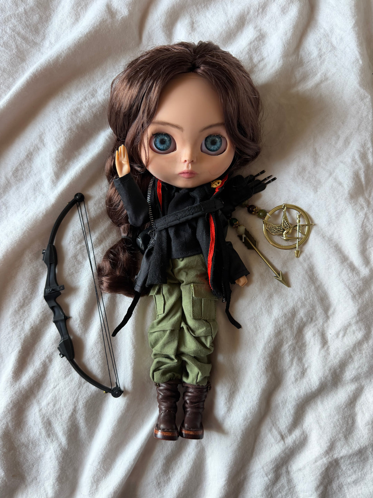 Katniss Everdeen - OOAK Custom Doll
